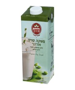 משקה סויה ללא תוספת סוכר הרדוף