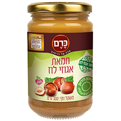 חמאת אגוזי לוז 300 גר' כרם