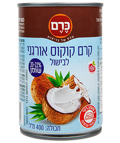 קרם קוקוס אורגני 20-22%