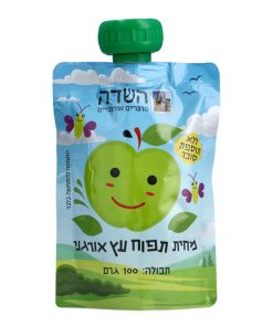 סקוויז מחית תפוח עץ אורגני
