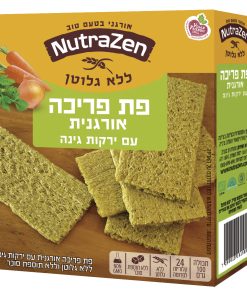 פת פריכה ירקות גינה