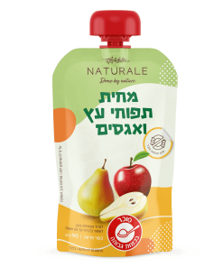 מחית תפוח עץ ואגס נטורולה